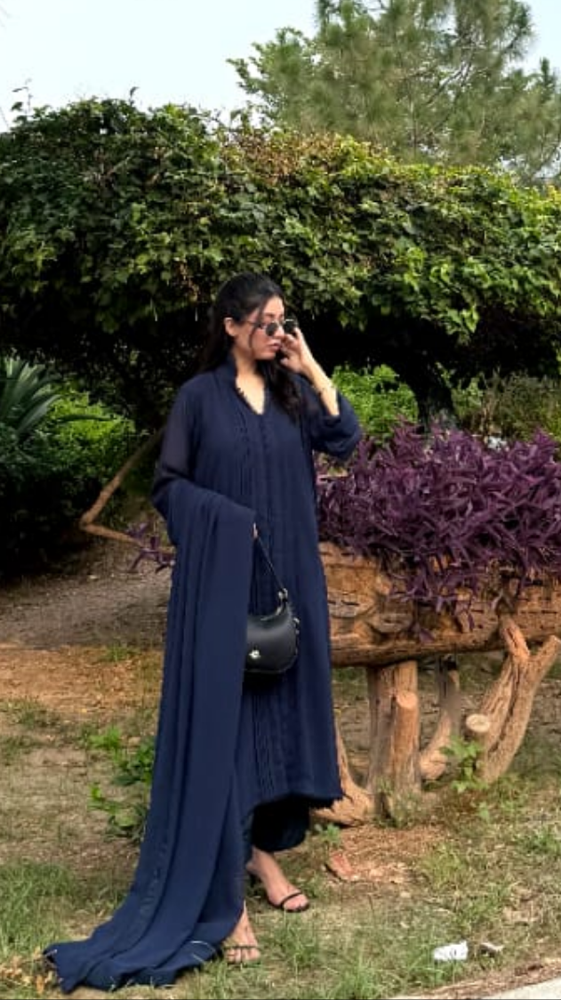 Sahil - 3 piece suite - Georgette